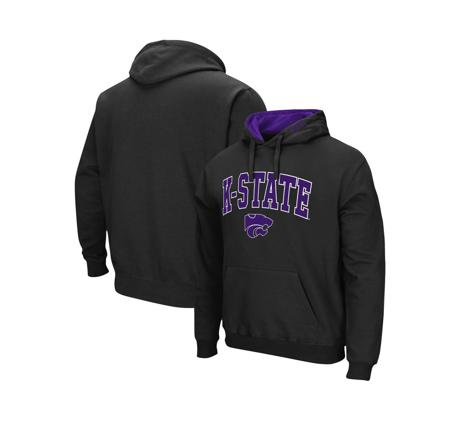 Men's Kansas State Wildcats Arch Logo 3.0 Pullover Hoodie