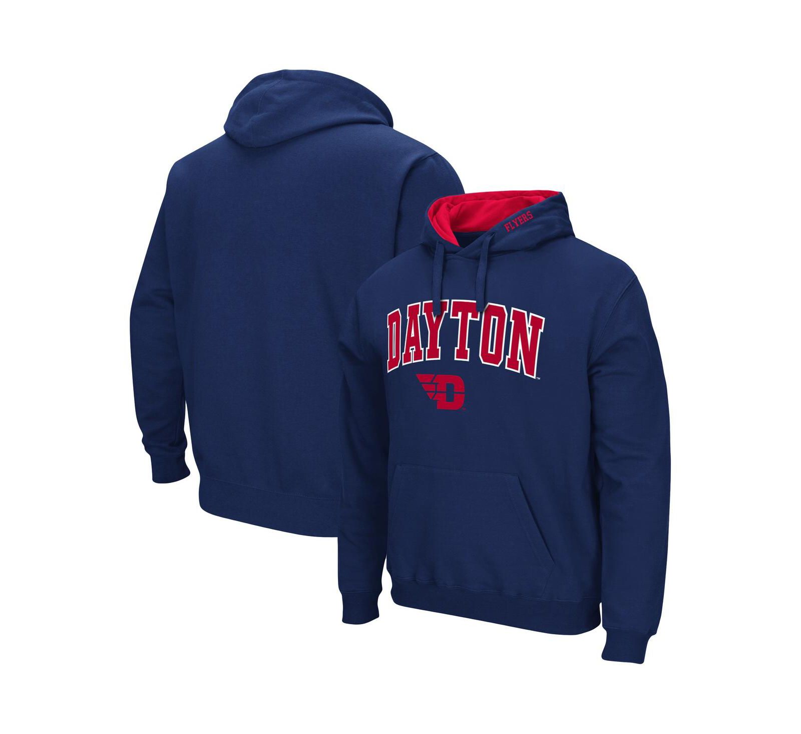 Men's Dayton Flyers Arch and Logo Pullover Hoodie