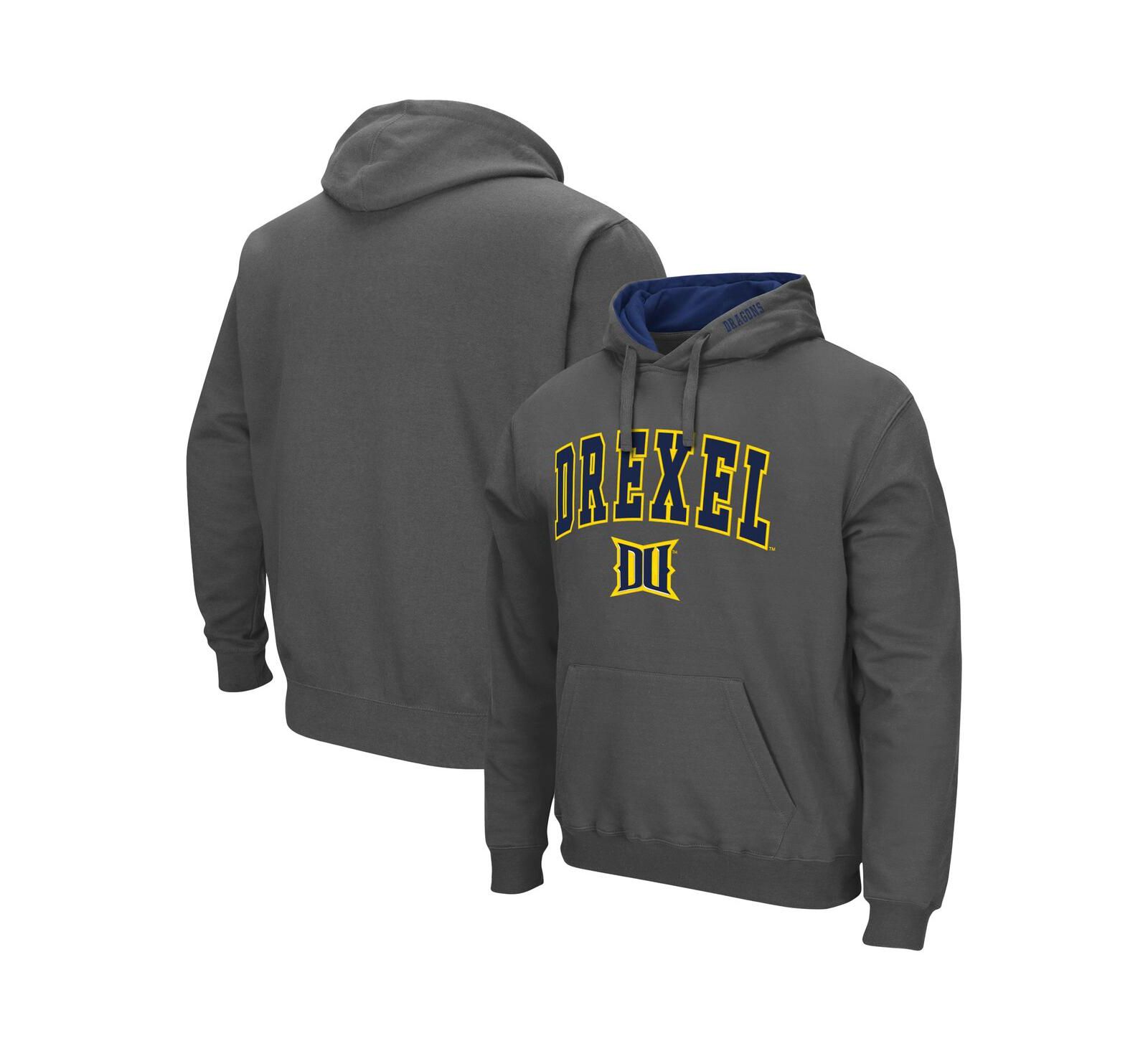 Мужской худи Colosseum Drexel Dragons Arch and Logo