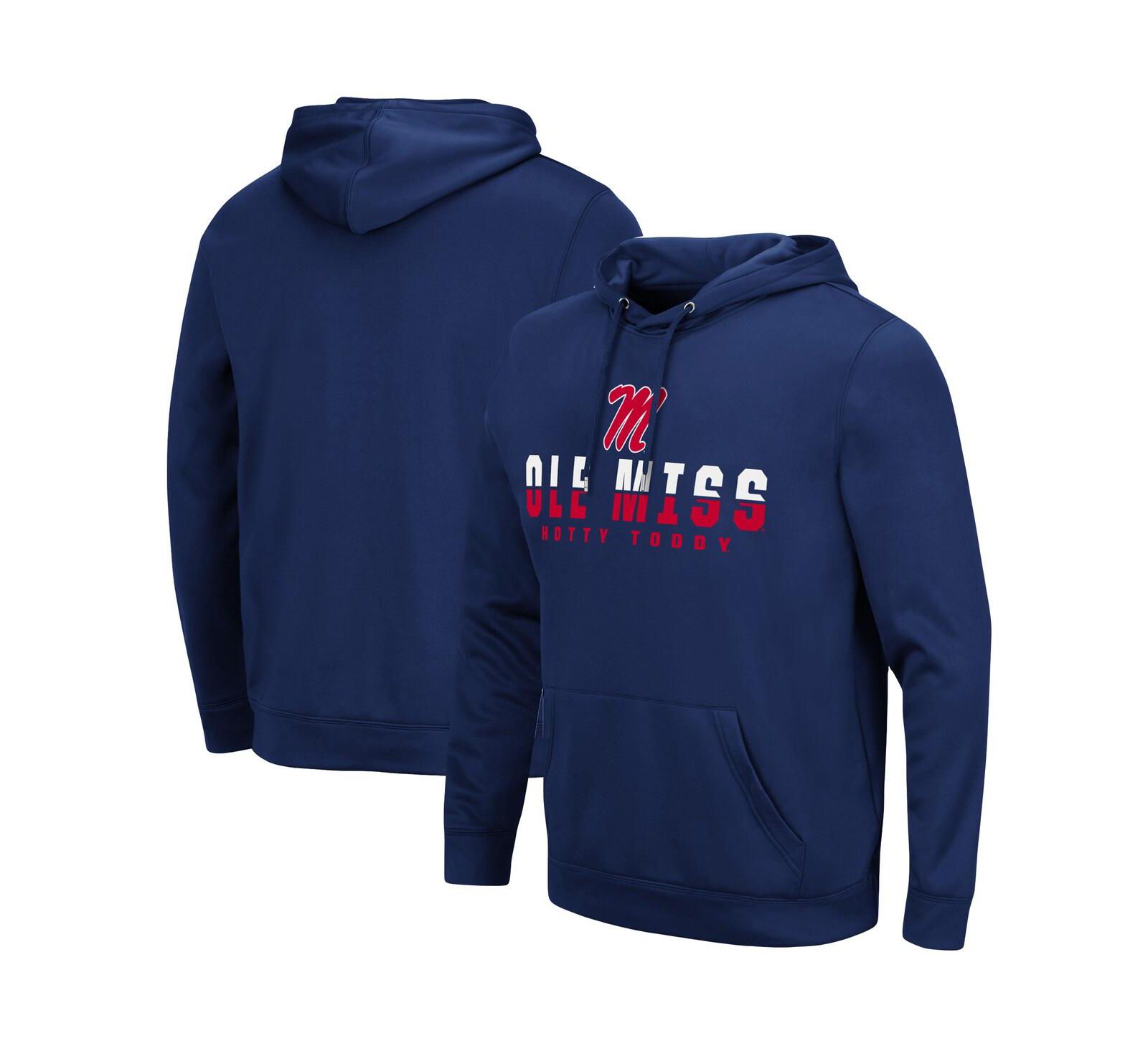 Мужское худи Colosseum Ole Miss Rebels Lantern Pullover