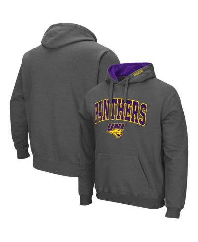 Colosseum Men's Northern Iowa Panthers Arch and Logo Pullover Hoodie