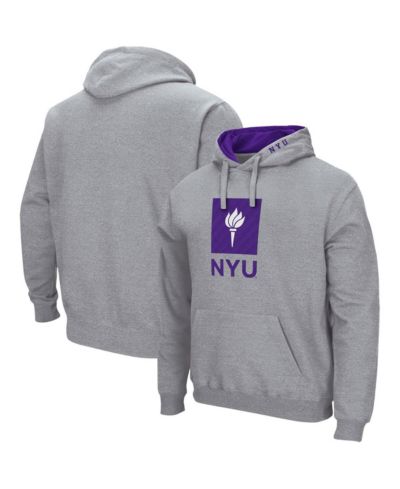 Colosseum Men's NYU Arch and Logo Pullover Hoodie