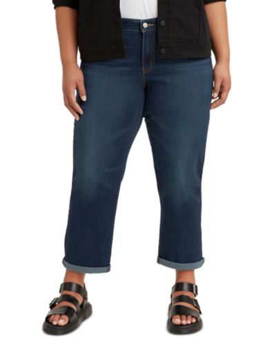 Джинсы Levi's® Trendy Plus Size Boyfriend