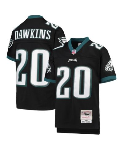 Детская джерси Mitchell & Ness Brian Dawkins Black Philadelphia Eagles 2004 Legacy Retired Player