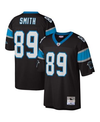 Мужская джерси Mitchell & Ness Steve Smith Black Carolina Panthers 2003 Legacy Replica