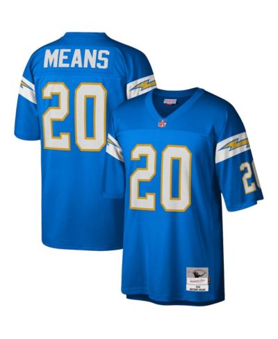Mitchell & Ness Мужская джерси Natrone Means Los Angeles Chargers 1994 Legacy Replica