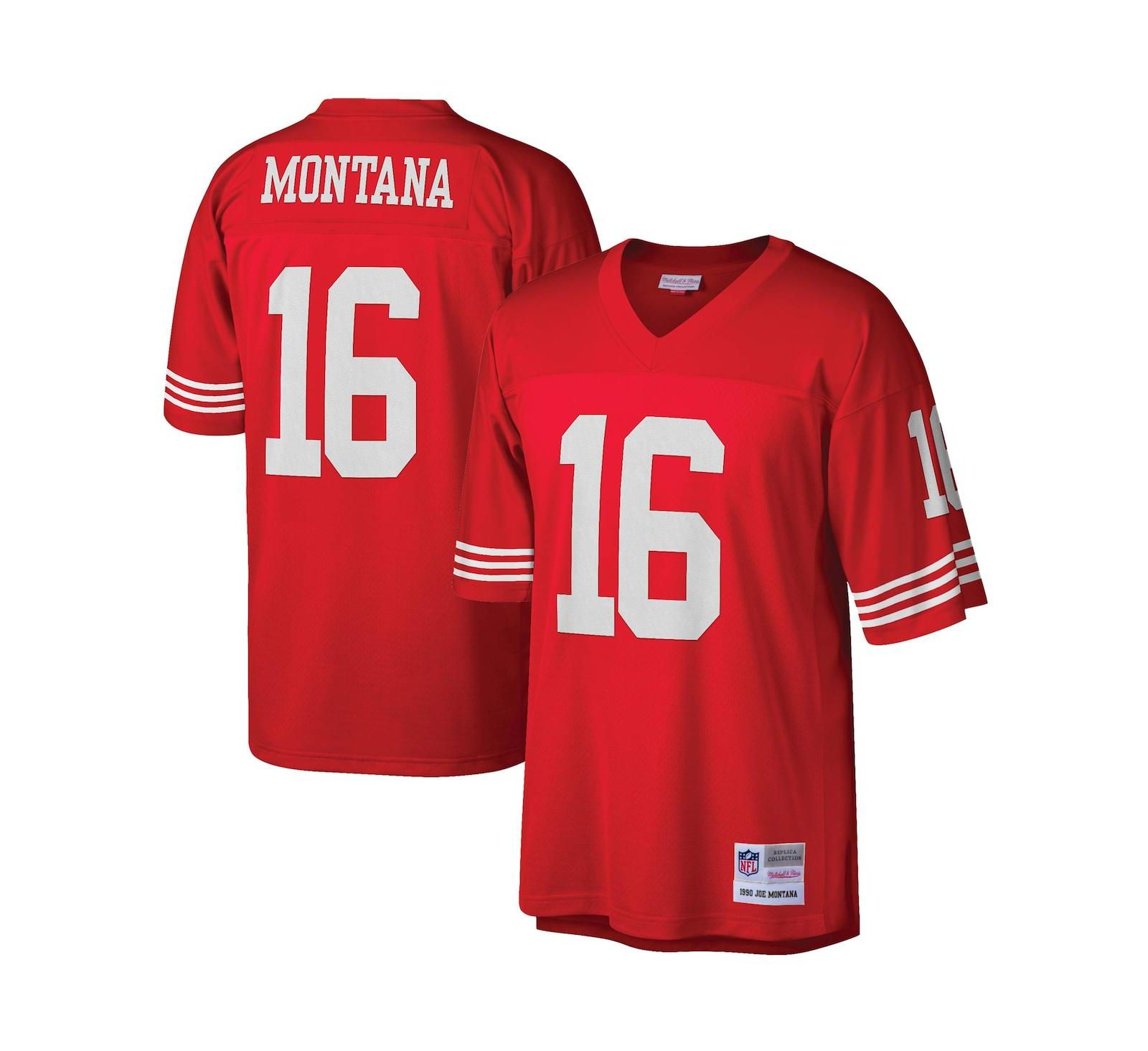 Mitchell & Ness Мужская джерси Joe Montana San Francisco 49ers Legacy