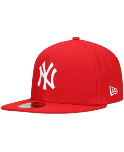 Мужская белая бейсболка New Era с логотипом New York Yankees, 59FIFTY