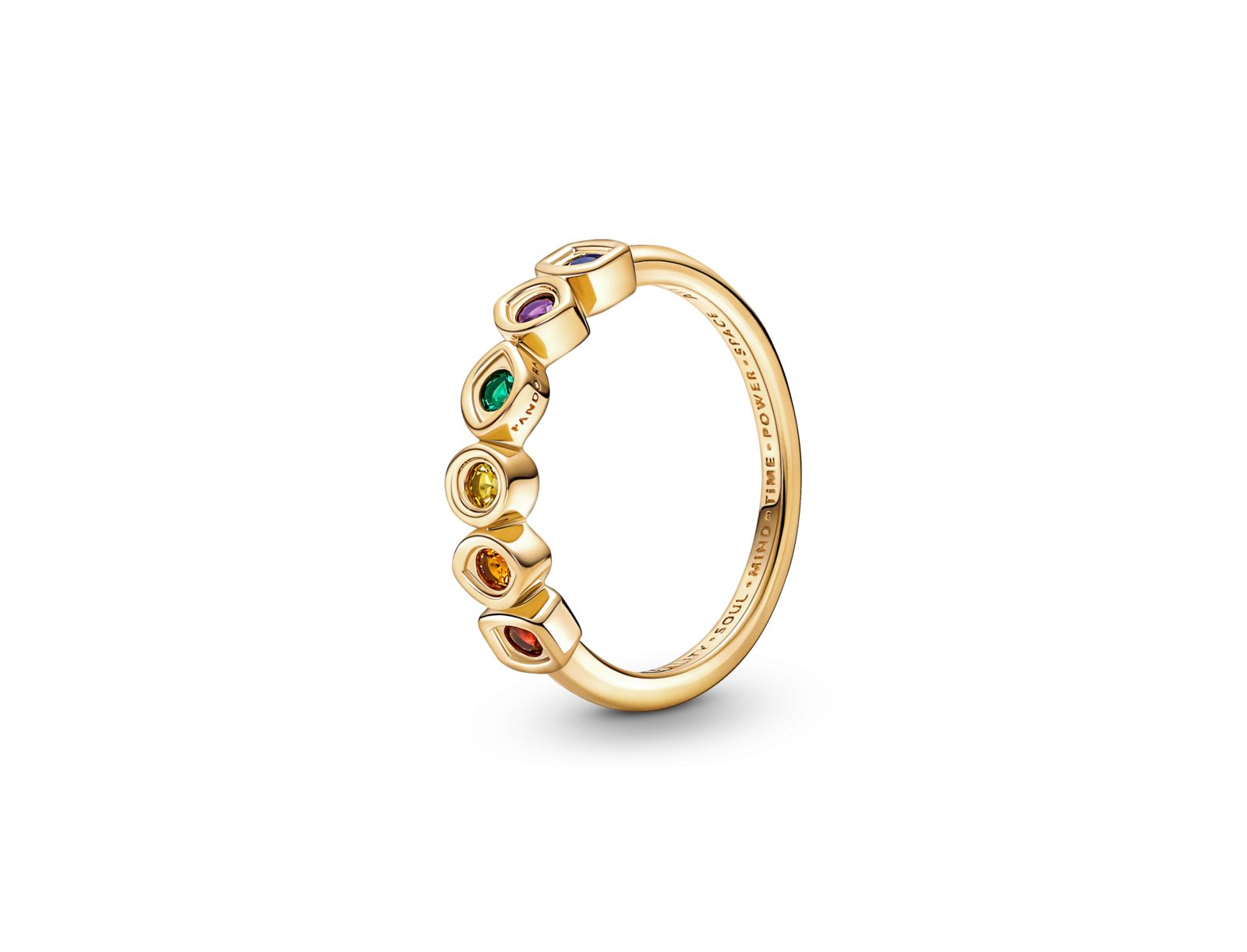 Кольцо Pandora Crystal Stone x Marvel The Avengers Infinity Stones