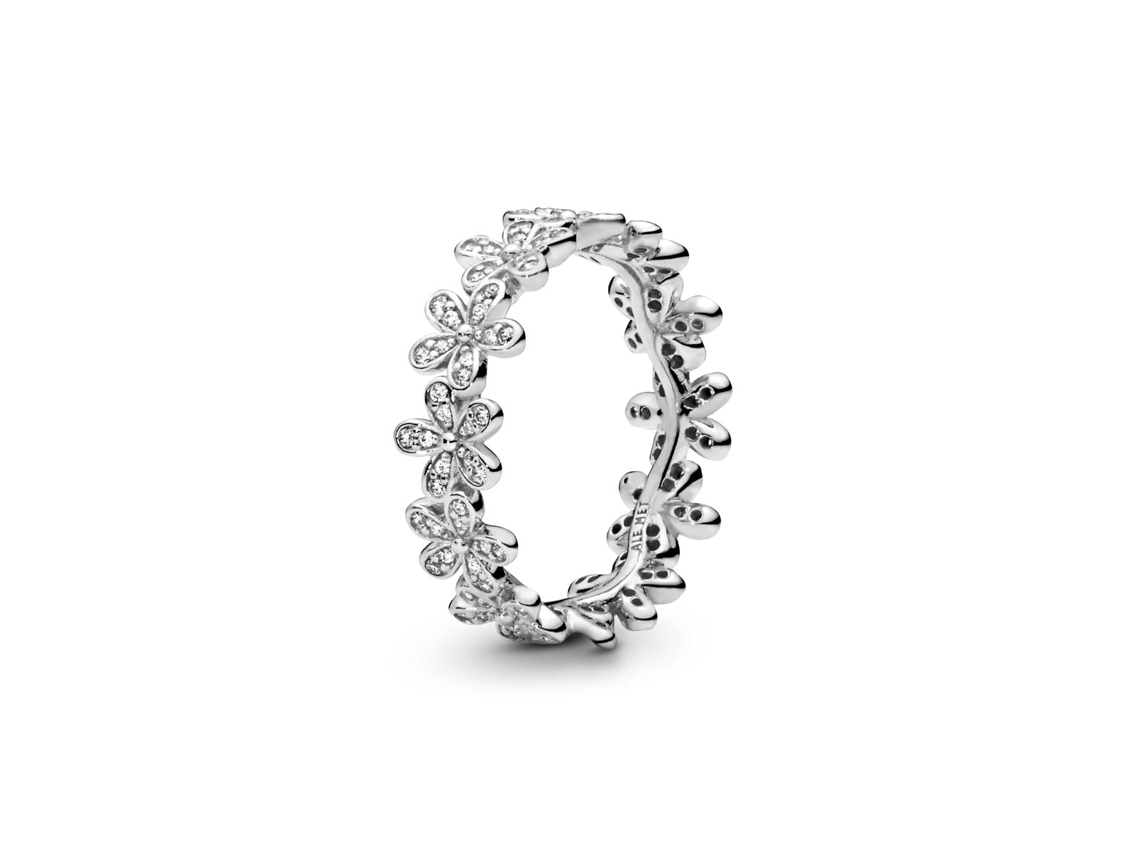 Pandora Cubic Zirconia Moments Daisy Flower Ring