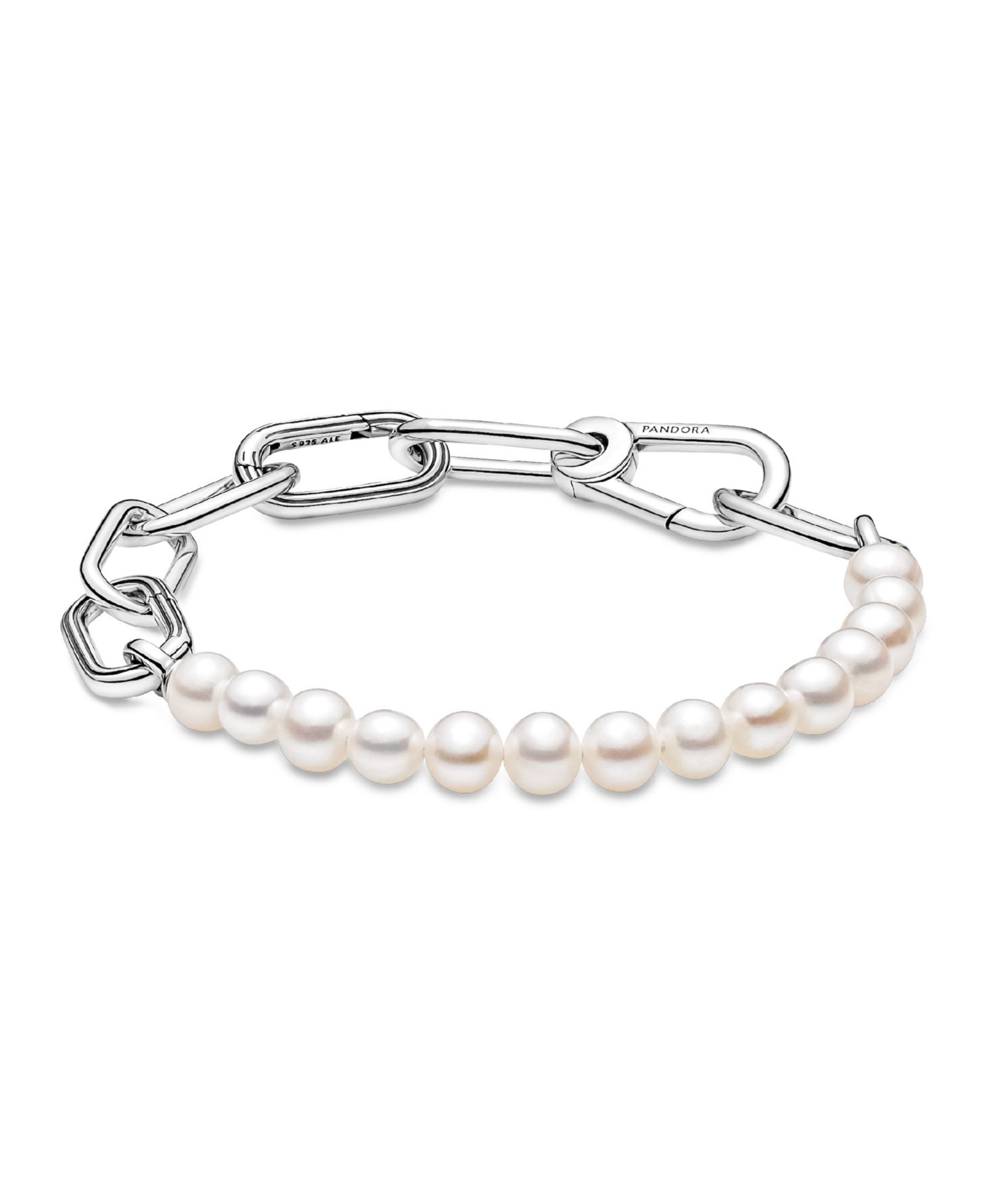 Браслет Pandora ME Sterling Silver Treated Freshwater Cultured Pearl