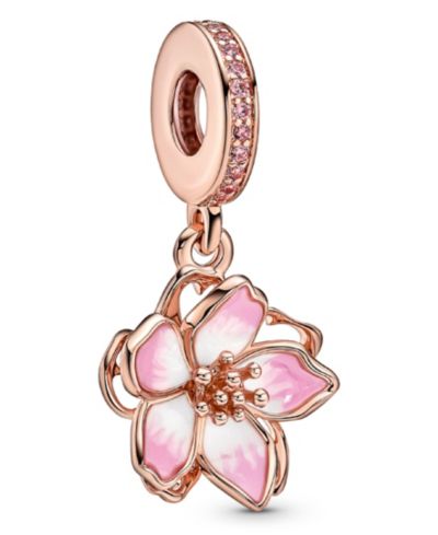 Pandora Cubic Zirconia Cherry Blossom подвесной кулон