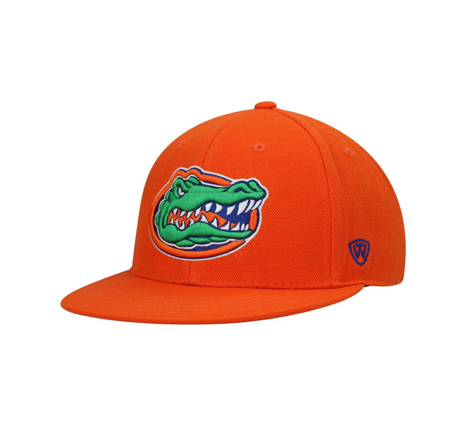 Мужская кепка Fanatics Orange Florida Gators Team Color Fitted Hat