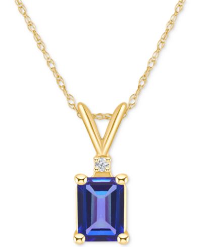 Tanzanite/Yellow Gold