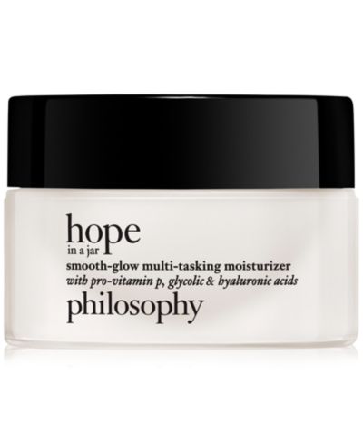 Увлажняющий многофункциональный крем philosophy Hope In A Jar с провитамином P, гликолевой и гиалуроновой кислотами, 0.5 oz.