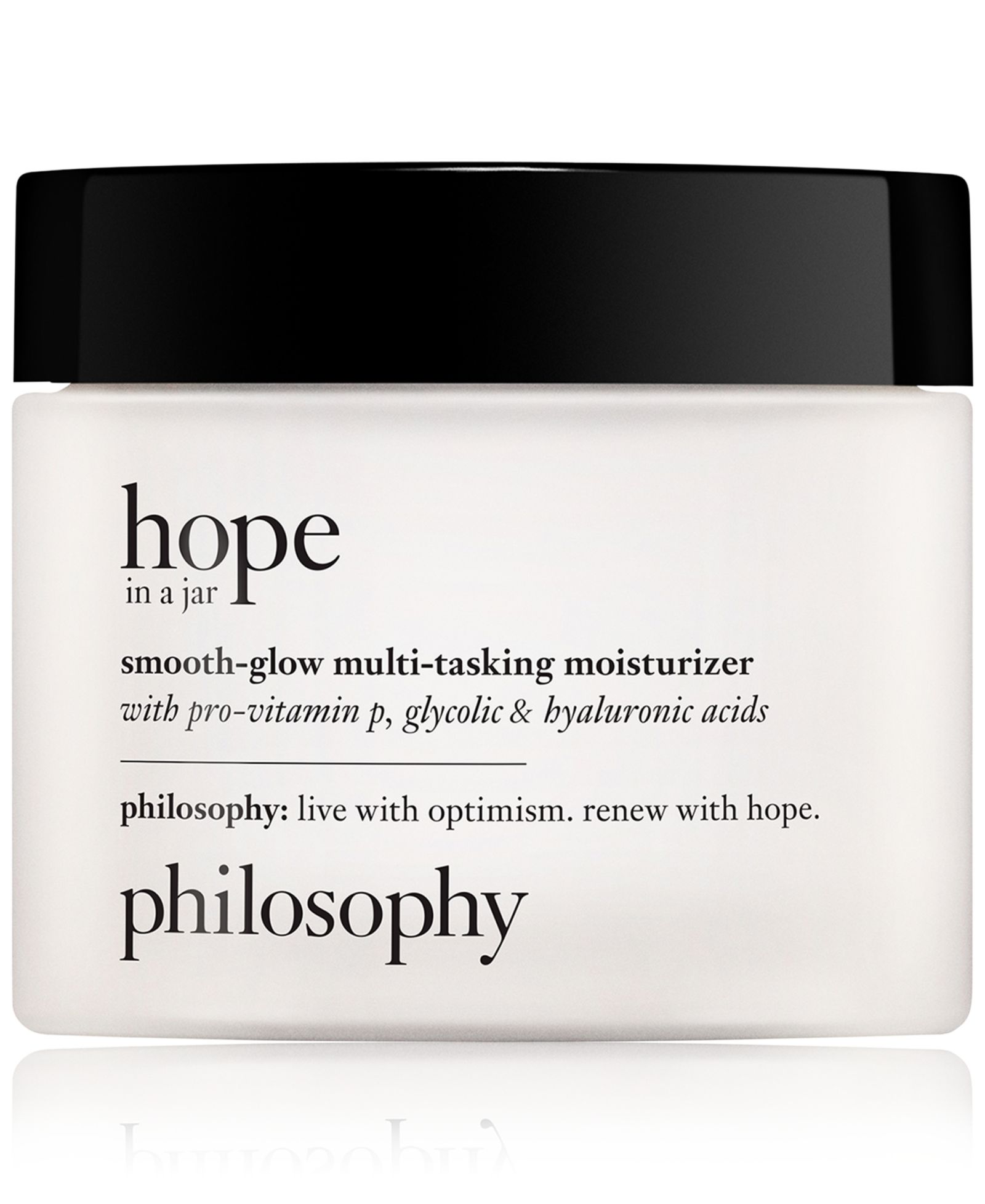 philosophy Hope In A Jar многофункциональный увлажняющий крем с провитамином P, гликолевой и гиалуроновой кислотами 4 oz.
