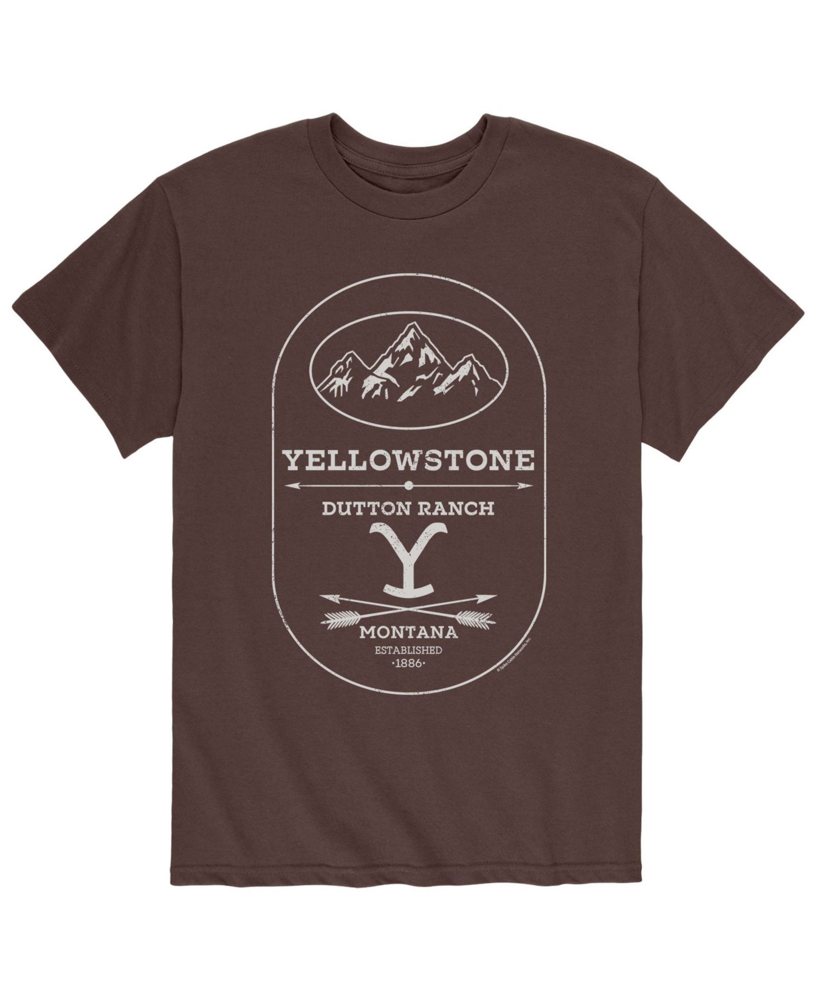 Men's Yellowstone Dutton Ranch Montana T-shirt
