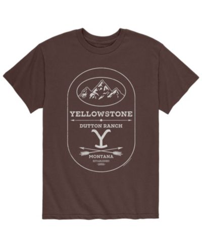 Мужская футболка Yellowstone Dutton Ranch Montana