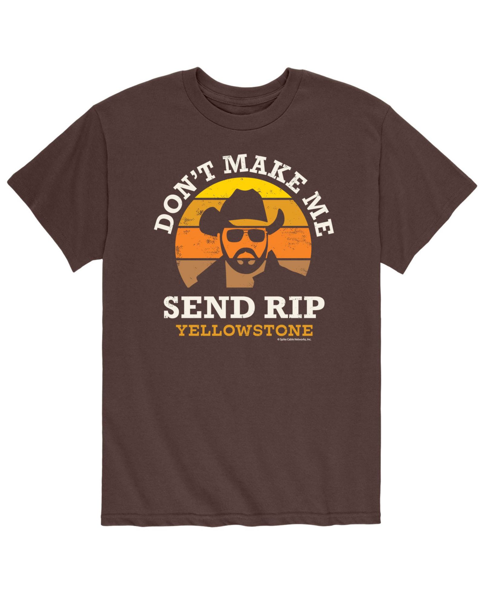 Men's Yellowstone Don't Make Me Send RIP T-shirt