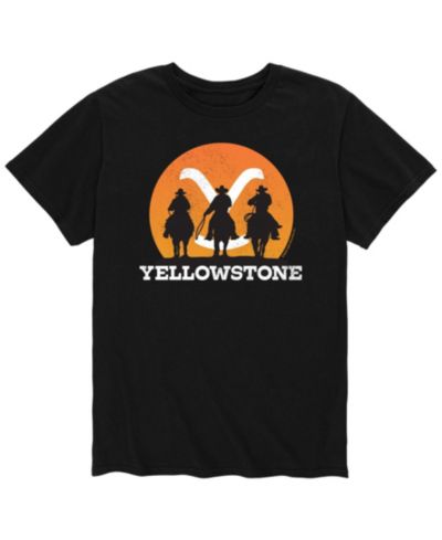 Мужская футболка Yellowstone Cowboy Sunset
