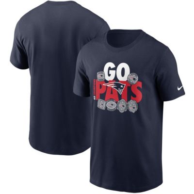Nike Мужская футболка Nike Men's New England Patriots Hometown Collection 6x T-Shirt