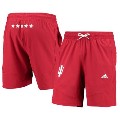 adidas Мужские баскетбольные шорты AEROREADY Crimson Indiana Hoosiers Swingman