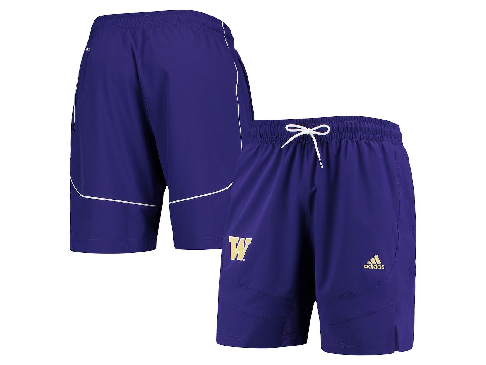 Мужские шорты adidas Purple Washington Huskies