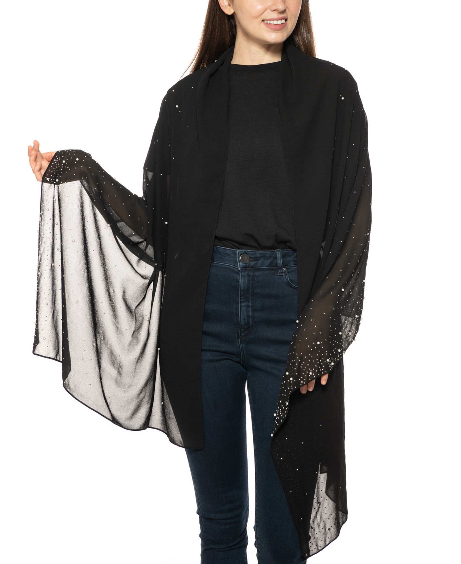 I.N.C. International Concepts Embellished Wrap Scarf, Created for Macy's