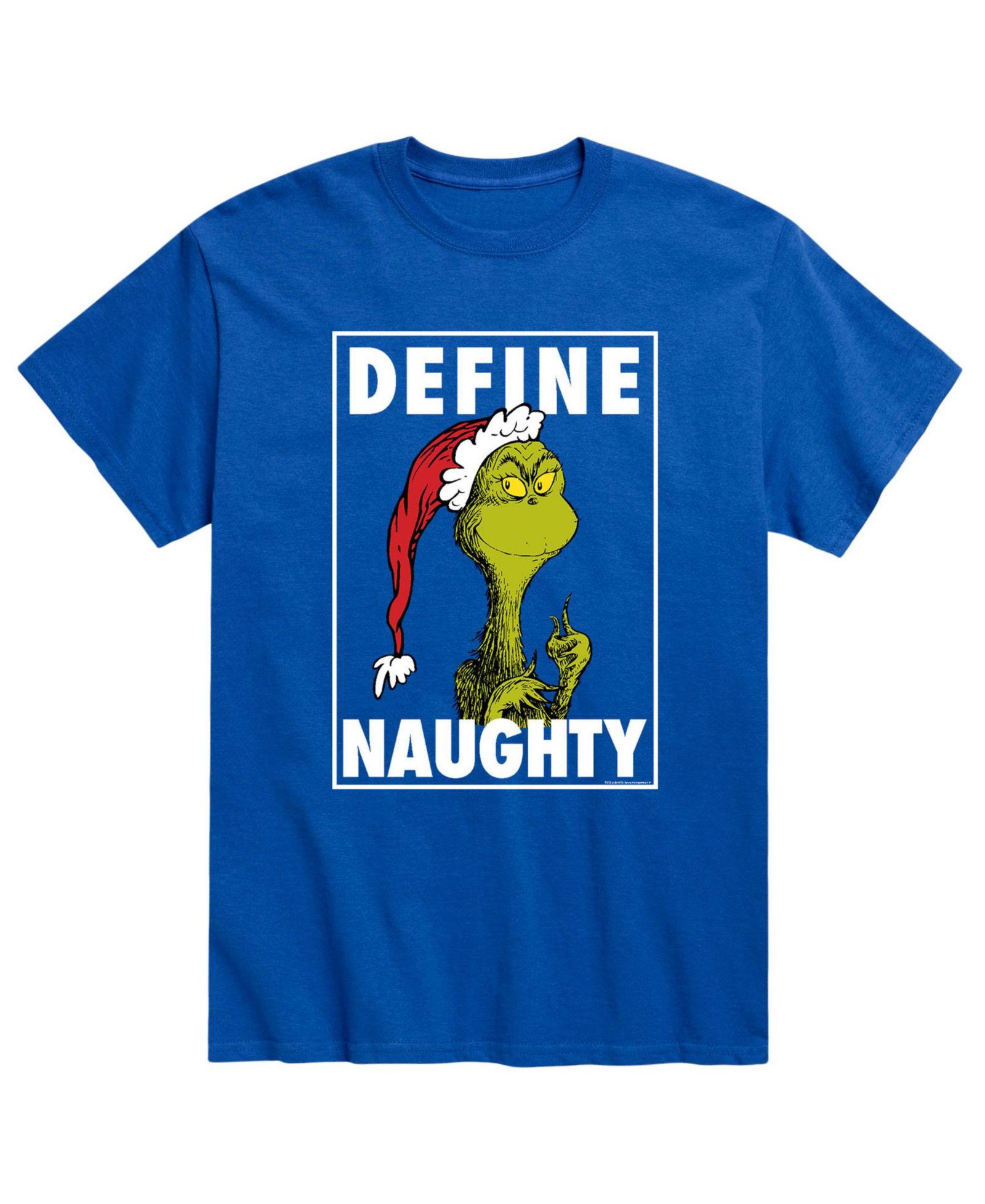 Футболка Men's Dr. Seuss The Grinch Define Naughty