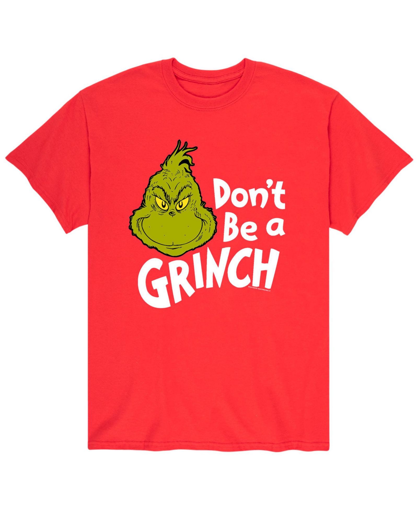 Мужская футболка Men's Dr. Seuss The Grinch Don't Be a Grinch