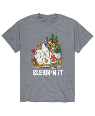 Мужская футболка Men's Dr. Seuss The Grinch Sleigh'n It