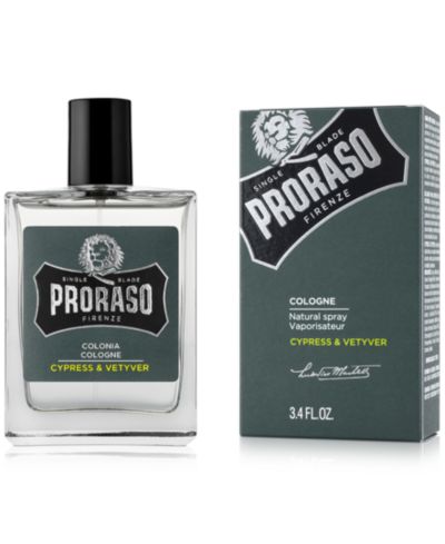 Proraso Cologne - Cypress & Vetyver Scent, 3.4 oz.