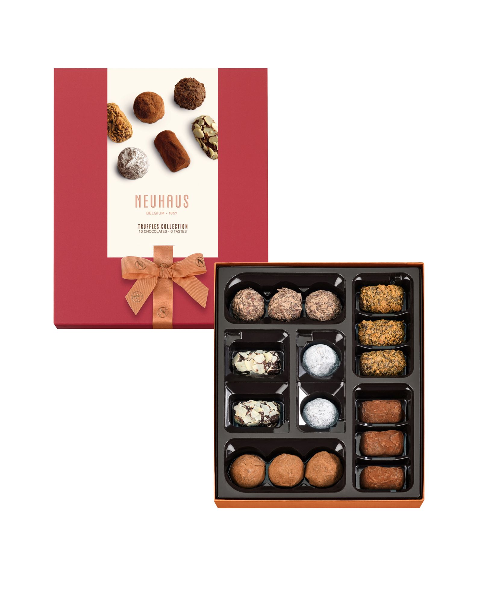 Neuhaus Truffles Glamour Collection Chocolates, набор конфет, 16 шт.