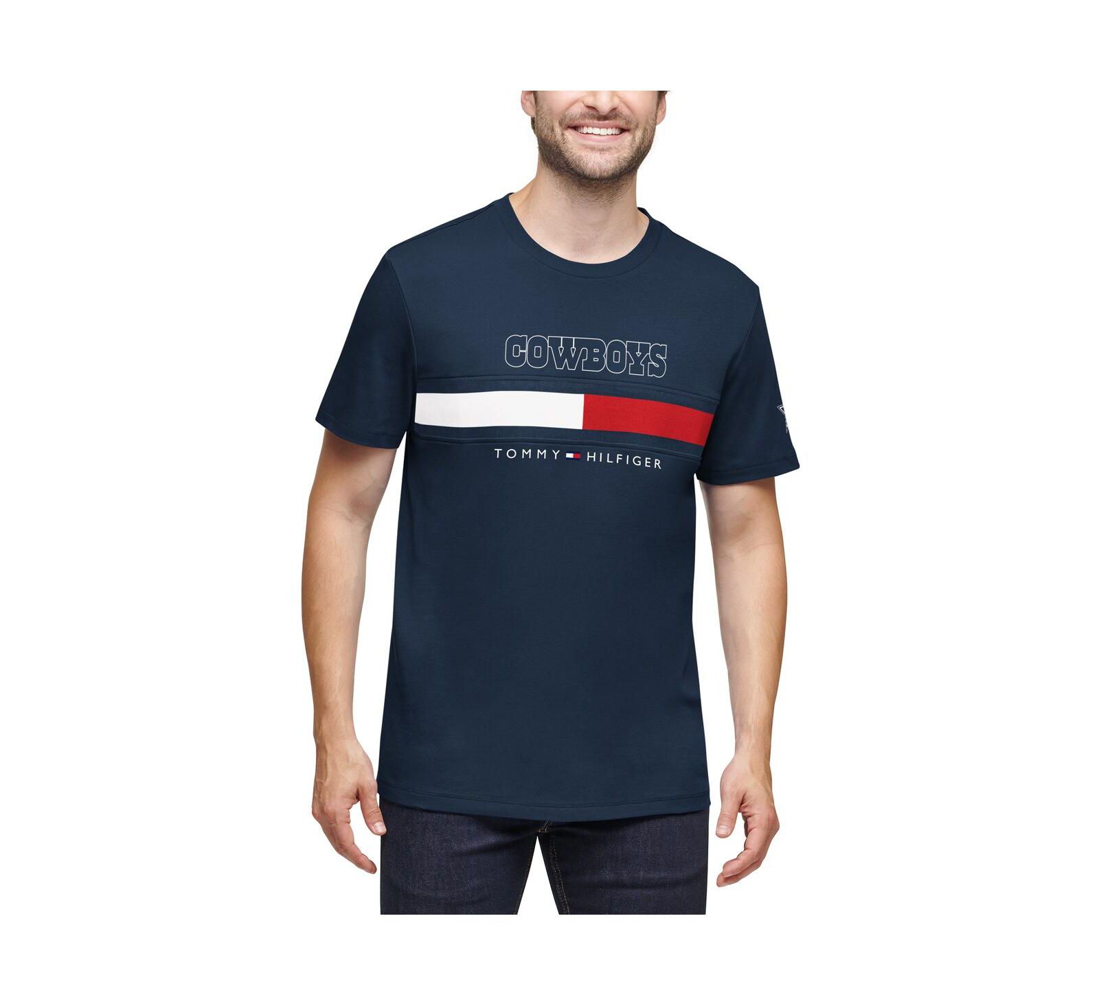 Men's Tommy Hilfiger Navy Dallas Cowboys Insert T-shirt