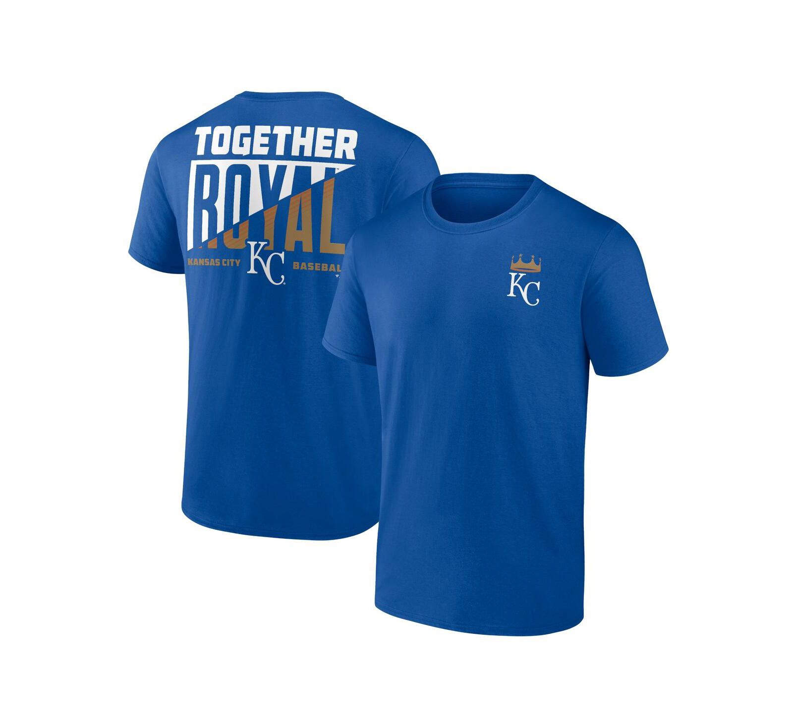 Men's Fanatics Royal Kansas City Royals Hometown Collection Together T-shirt