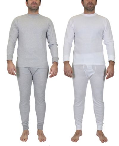 Galaxy By Harvic Men's Winter Thermal Top and Bottom, 4 Piece Set