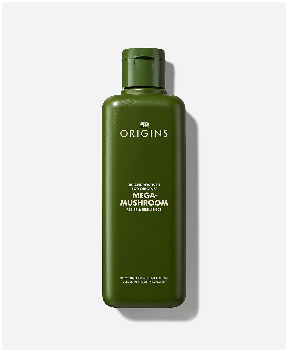 Успокаивающая лосьон-сыворотка Origins Dr. Andrew Weil Mega-Mushroom Relief & Resilience, 6.7 oz.