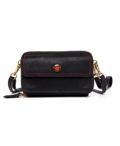 OLD TREND Northwood Mini Leather Crossbody Wallet