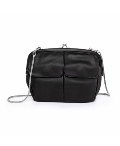 OLD TREND Women's Genuine Leather Pac Shell Crossbody