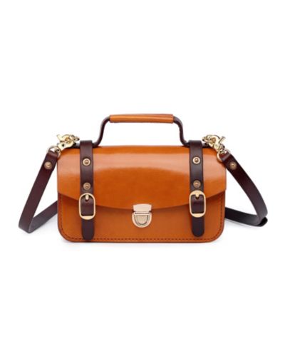 OLD TREND Women's Genuine Leather Snapper Crossbody