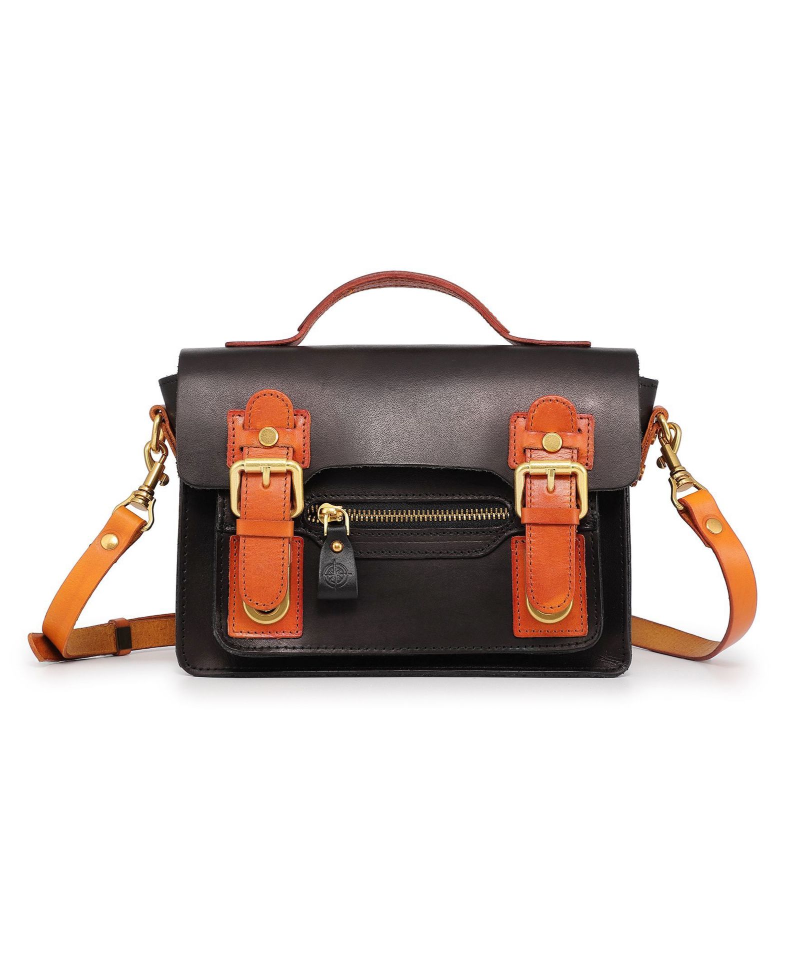 OLD TREND Women's Genuine Leather Aster Mini Satchel