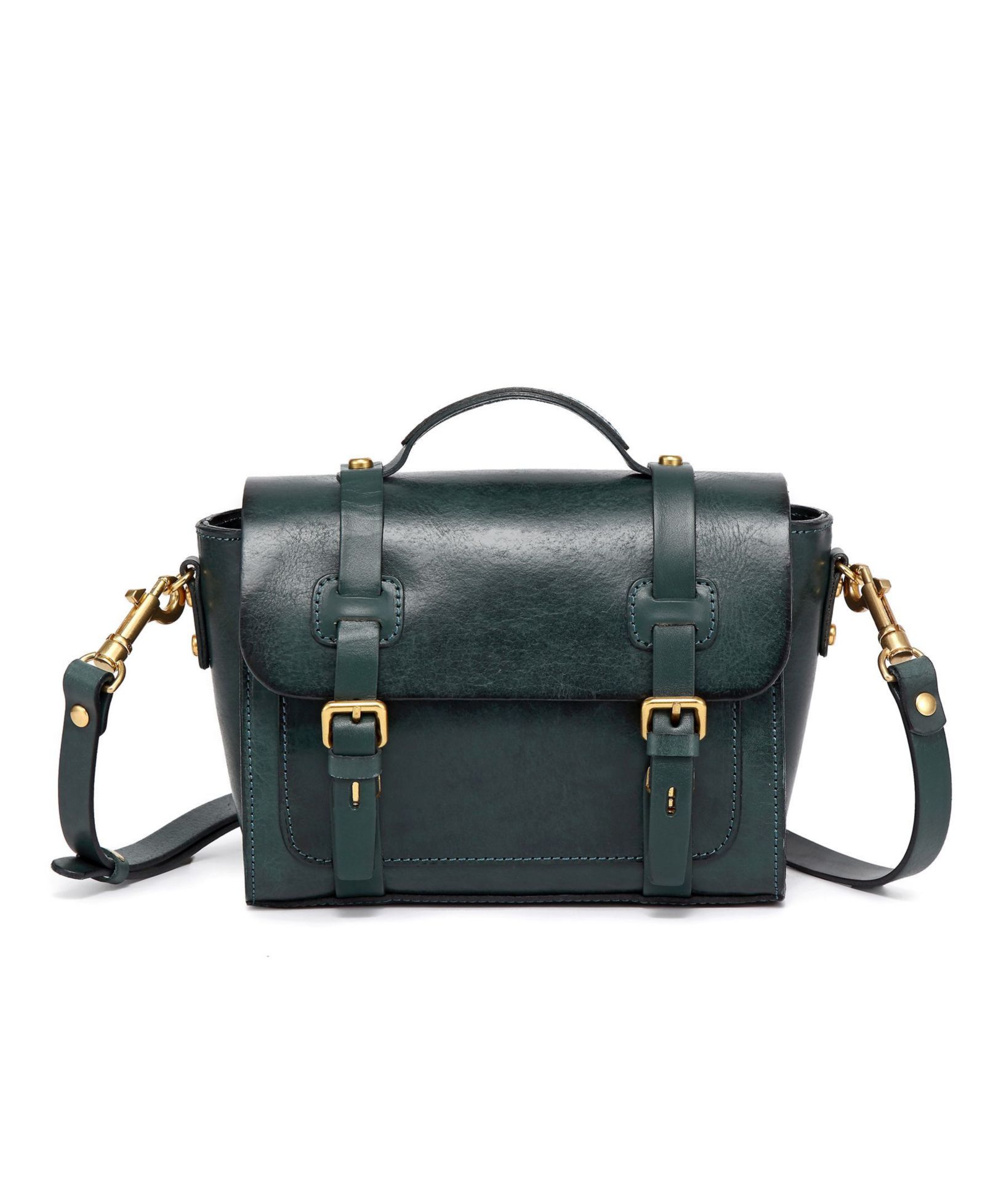 OLD TREND Ficus Mini Leather Satchel Bag