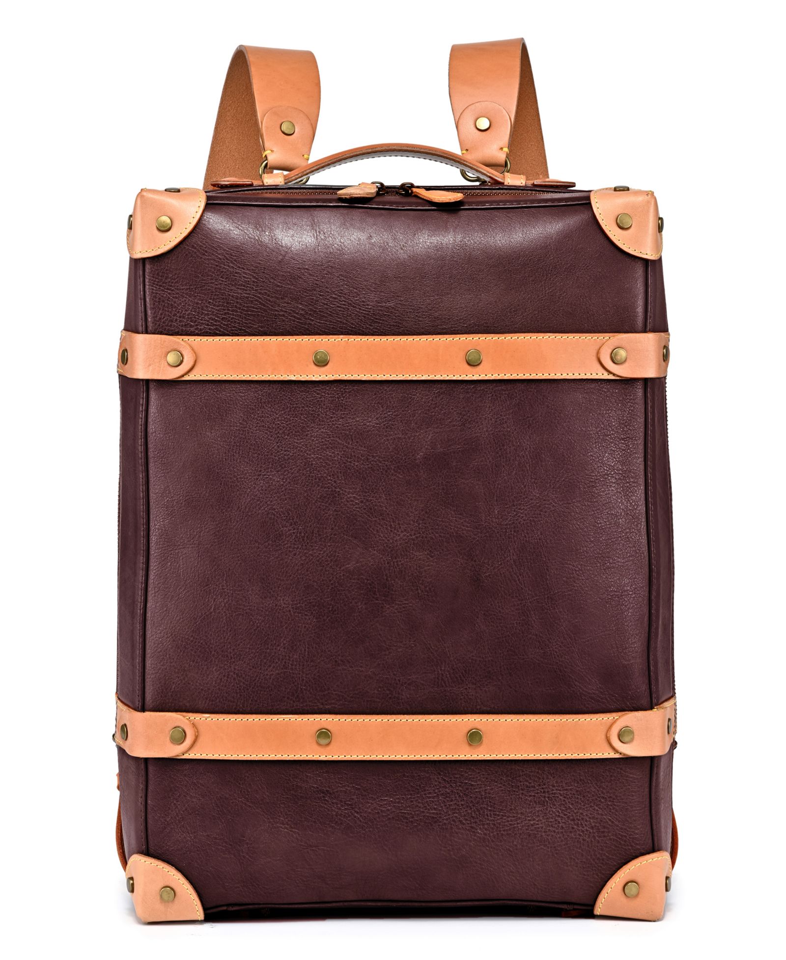 OLD TREND Women's Genuine Leather Speedwell Trunk Backpack