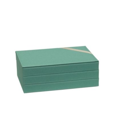 Трехъярусный поднос для украшений Household Essentials, цвет Seafoam