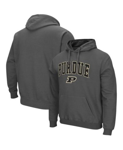 Мужское худи Colosseum Purdue Boilermakers Arch and Logo 3.0 Pullover