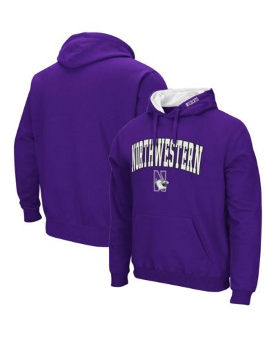 Мужское худи Colosseum Purple Northwestern Wildcats с логотипом