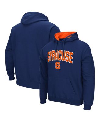 Мужской свитшот с капюшоном Colosseum Navy Syracuse Orange Arch and Logo 3.0