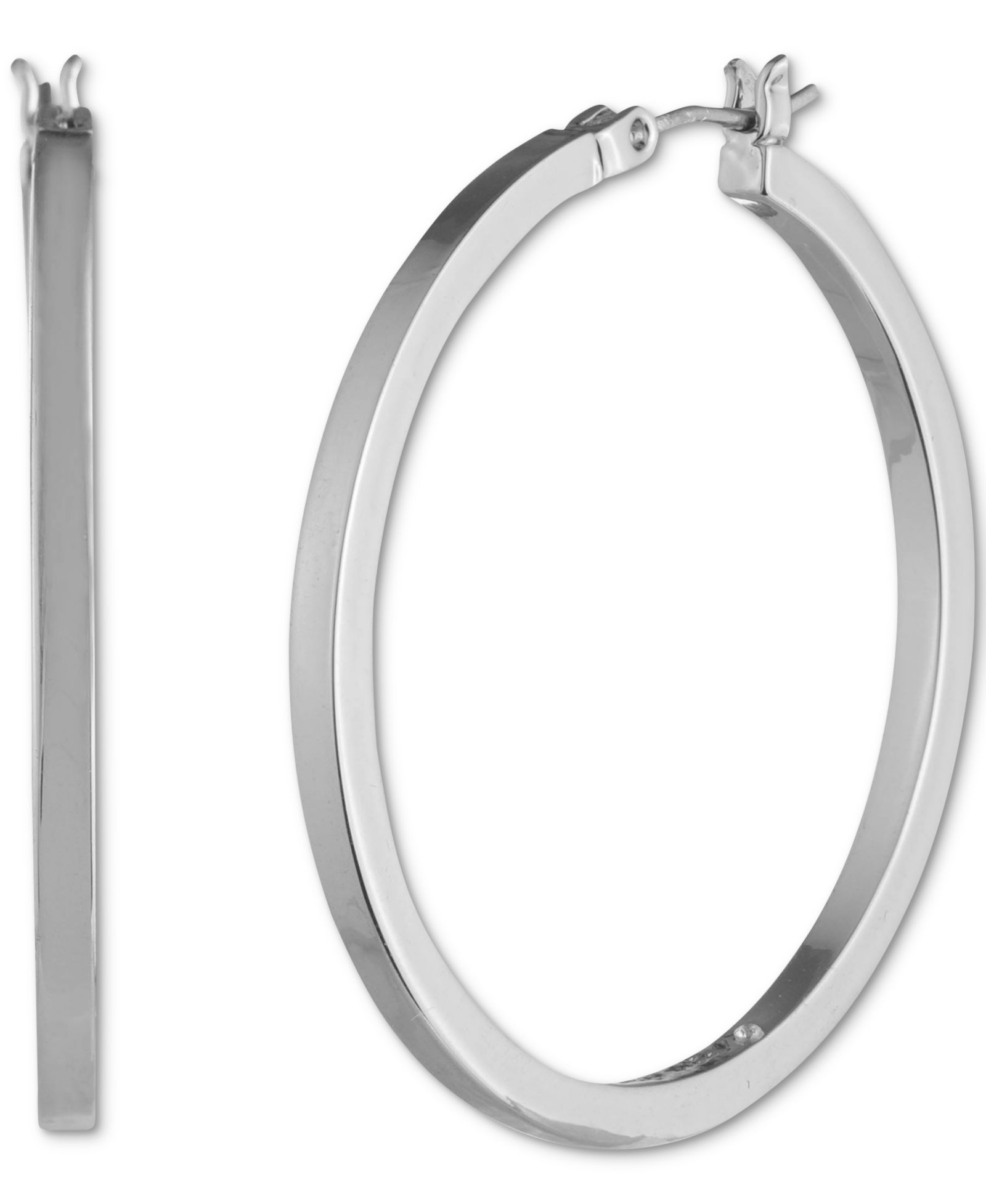 Серьги-кольца Karl Lagerfeld Paris Medium, 1.45"