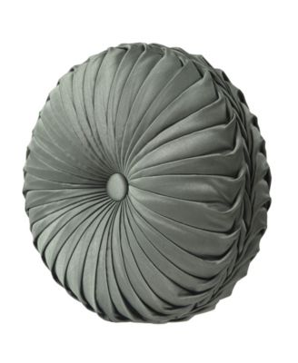 J Queen New York Santino Декоративная подушка Tufted, 15" Round
