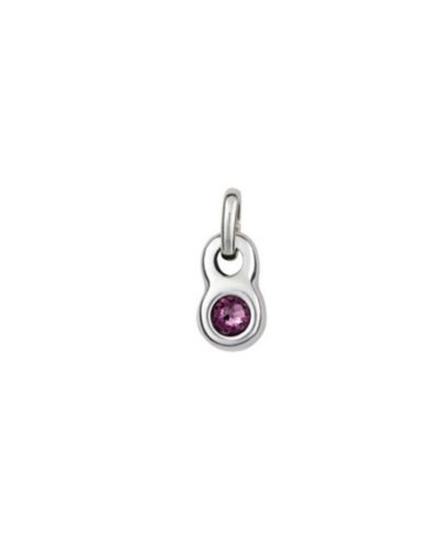 Металлические шармы UNOde50 Sterling Silver-Plated Round